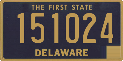 DE license plate 151024