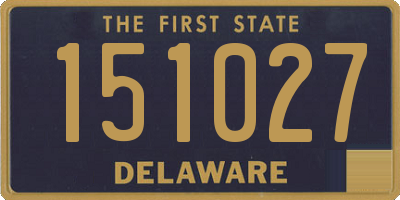 DE license plate 151027