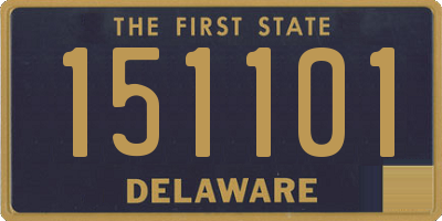 DE license plate 151101