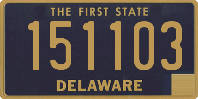 DE license plate 151103