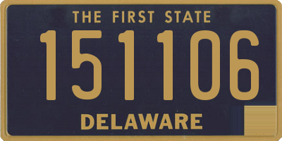 DE license plate 151106