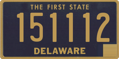 DE license plate 151112