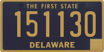 DE license plate 151130