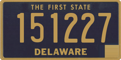 DE license plate 151227