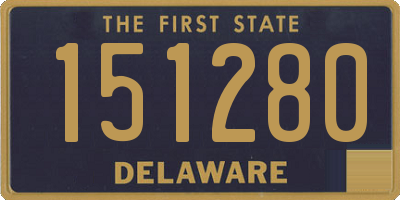 DE license plate 151280