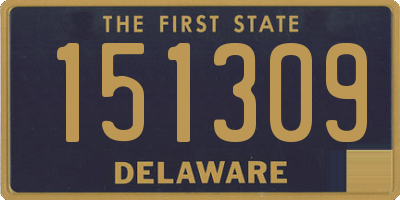 DE license plate 151309