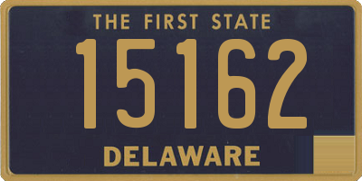 DE license plate 15162