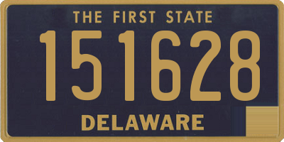 DE license plate 151628