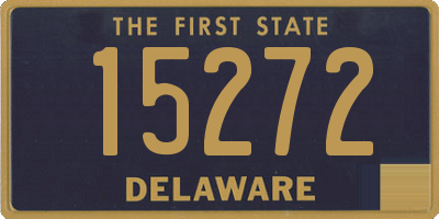 DE license plate 15272