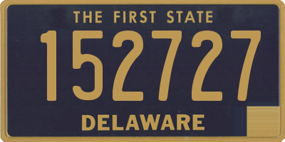 DE license plate 152727