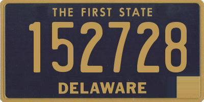 DE license plate 152728