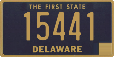 DE license plate 15441