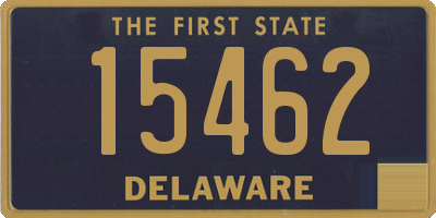 DE license plate 15462