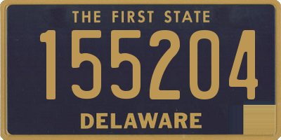 DE license plate 155204