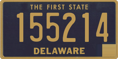 DE license plate 155214