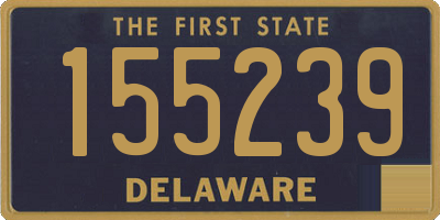 DE license plate 155239