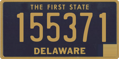 DE license plate 155371