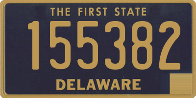 DE license plate 155382