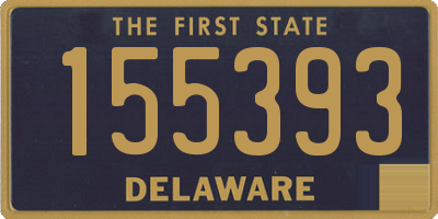 DE license plate 155393