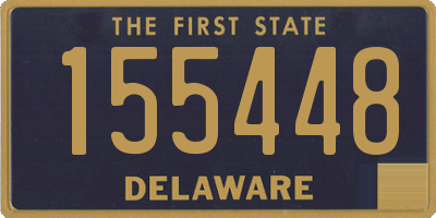 DE license plate 155448