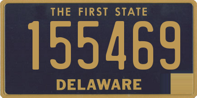 DE license plate 155469