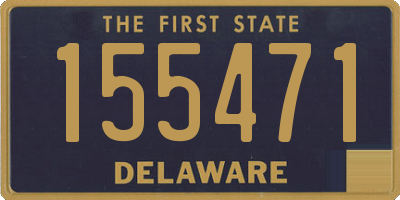 DE license plate 155471