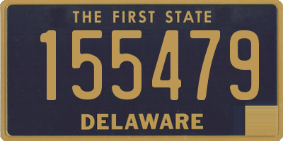 DE license plate 155479