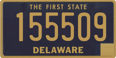 DE license plate 155509