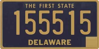 DE license plate 155515