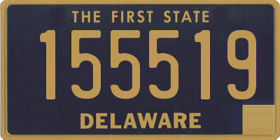 DE license plate 155519