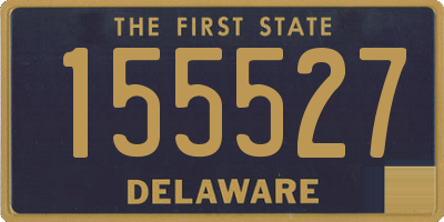 DE license plate 155527