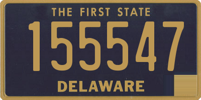 DE license plate 155547