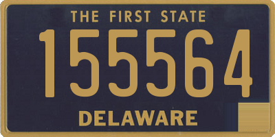 DE license plate 155564