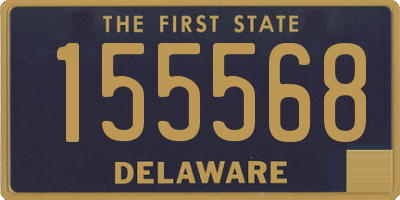 DE license plate 155568