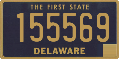 DE license plate 155569