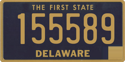 DE license plate 155589