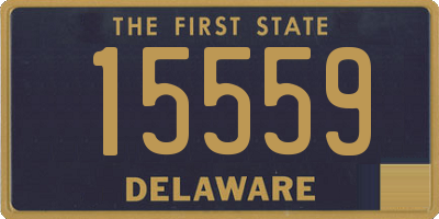 DE license plate 15559