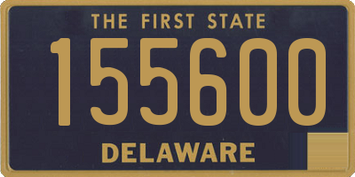 DE license plate 155600