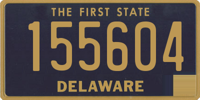 DE license plate 155604