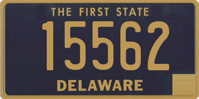 DE license plate 15562