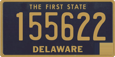 DE license plate 155622