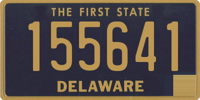 DE license plate 155641