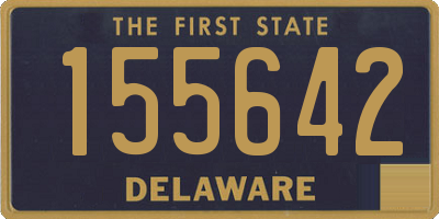 DE license plate 155642