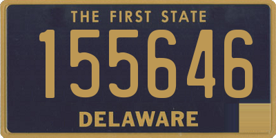 DE license plate 155646