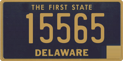 DE license plate 15565