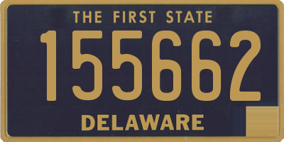 DE license plate 155662