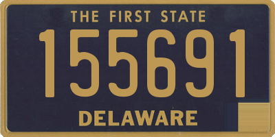 DE license plate 155691