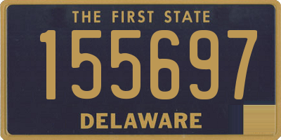 DE license plate 155697