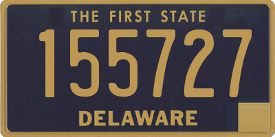 DE license plate 155727