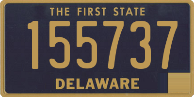 DE license plate 155737